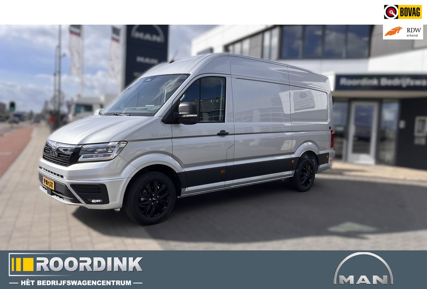 MAN TGE - 3.180 L3H3 Automaat, Dikke 180 pk.. LED verlichting, bumpers in kleur, trekhaak - AutoWereld.nl