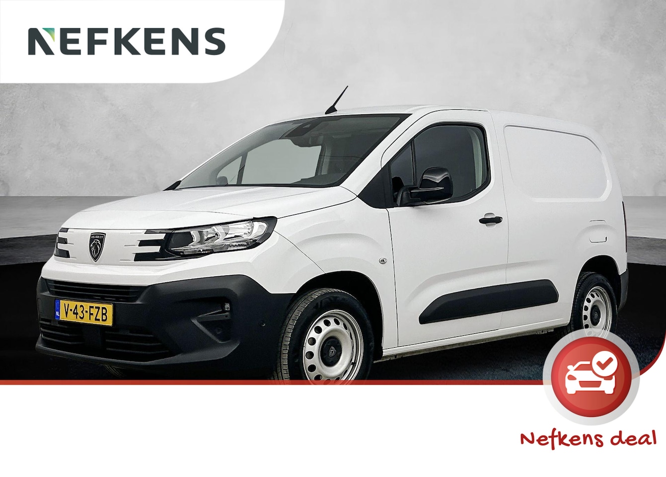 Peugeot Partner - 1.5 BlueHDi 130 EAT8 S&S L1 | Trekhaak | Camera | Navigatie | CarPlay | Automaat - AutoWereld.nl