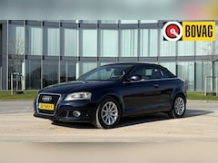 Audi A3 Cabriolet - 1.8 TFSI Attraction 160 pk, beige leer