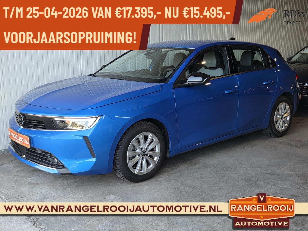 Opel Astra - 1.2 Edition 1.2 Edition, airco, cruise, LED kopl., DAB, carplay, virtual cockpit - AutoWereld.nl