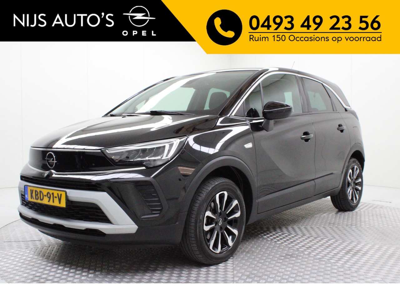 Opel Crossland - 1.2 Turbo Elegance | automaat | climate control | navi fullmap | carplay | cruise control - AutoWereld.nl