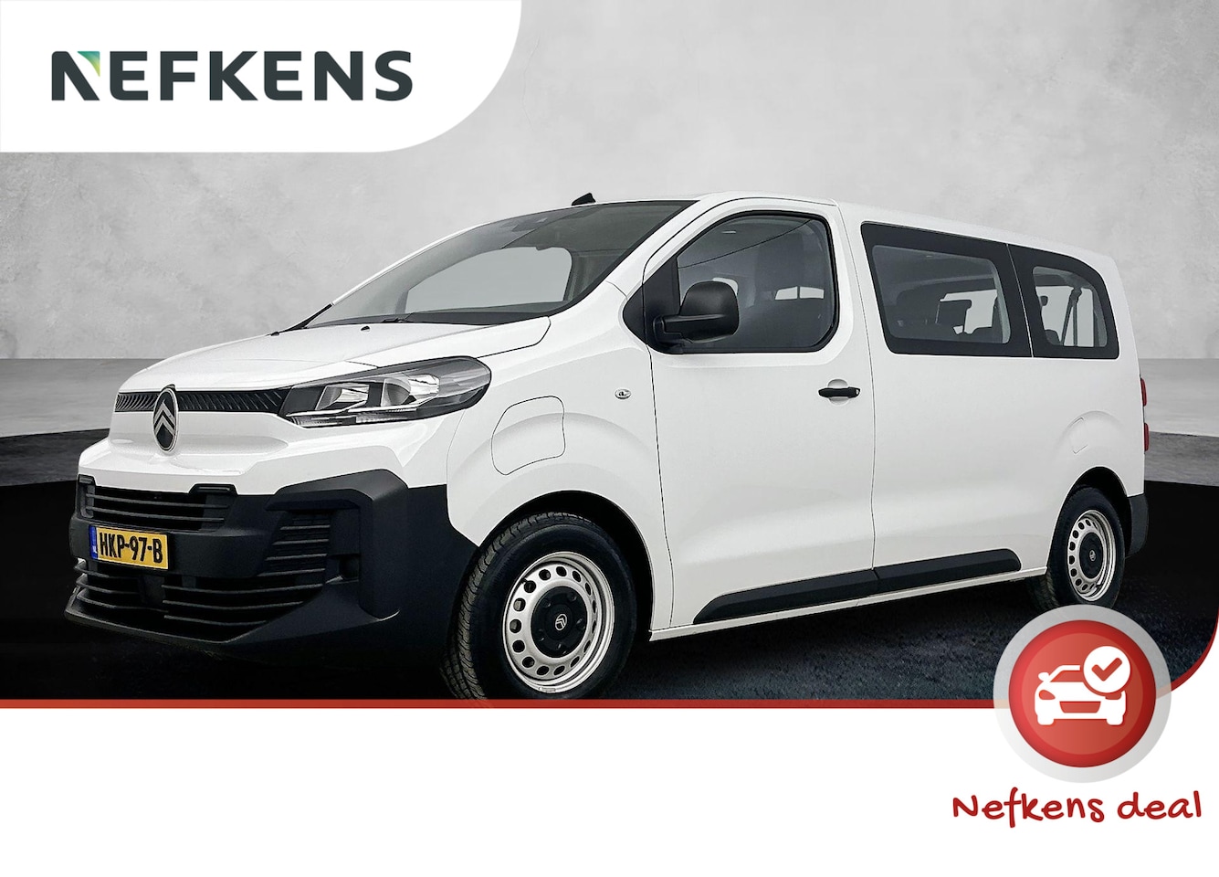 Citroën ë-Jumpy - L2 75kWh | Airco | Parkeerhulp | Cruise Control | Bluetooth| 9 Zitplaatsen - AutoWereld.nl