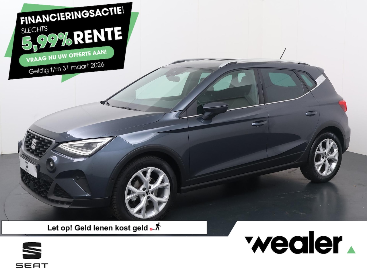 SEAT Arona - 1.0 TSI FR Business Connect | 110 PK | Automaat | Achteruitrijcamera | Alcantara bekleding - AutoWereld.nl