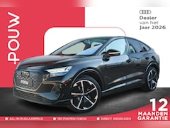 Audi Q4 Sportback e-tron - 45 286pk S Edition 82 kWh | SONOS | Stuurverwarming | 21" Wielen | Verwarmbare Voorruit |