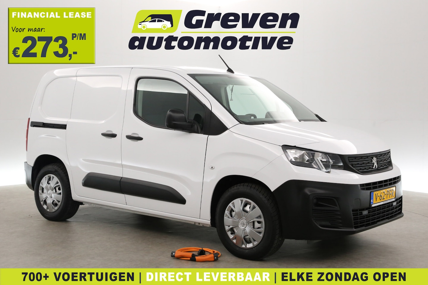 Peugeot e-Partner - Pro 50 kWh | Snelladen | SOH 97% | Airco | Cruise | Schuifdeur | Elektrpakket - AutoWereld.nl