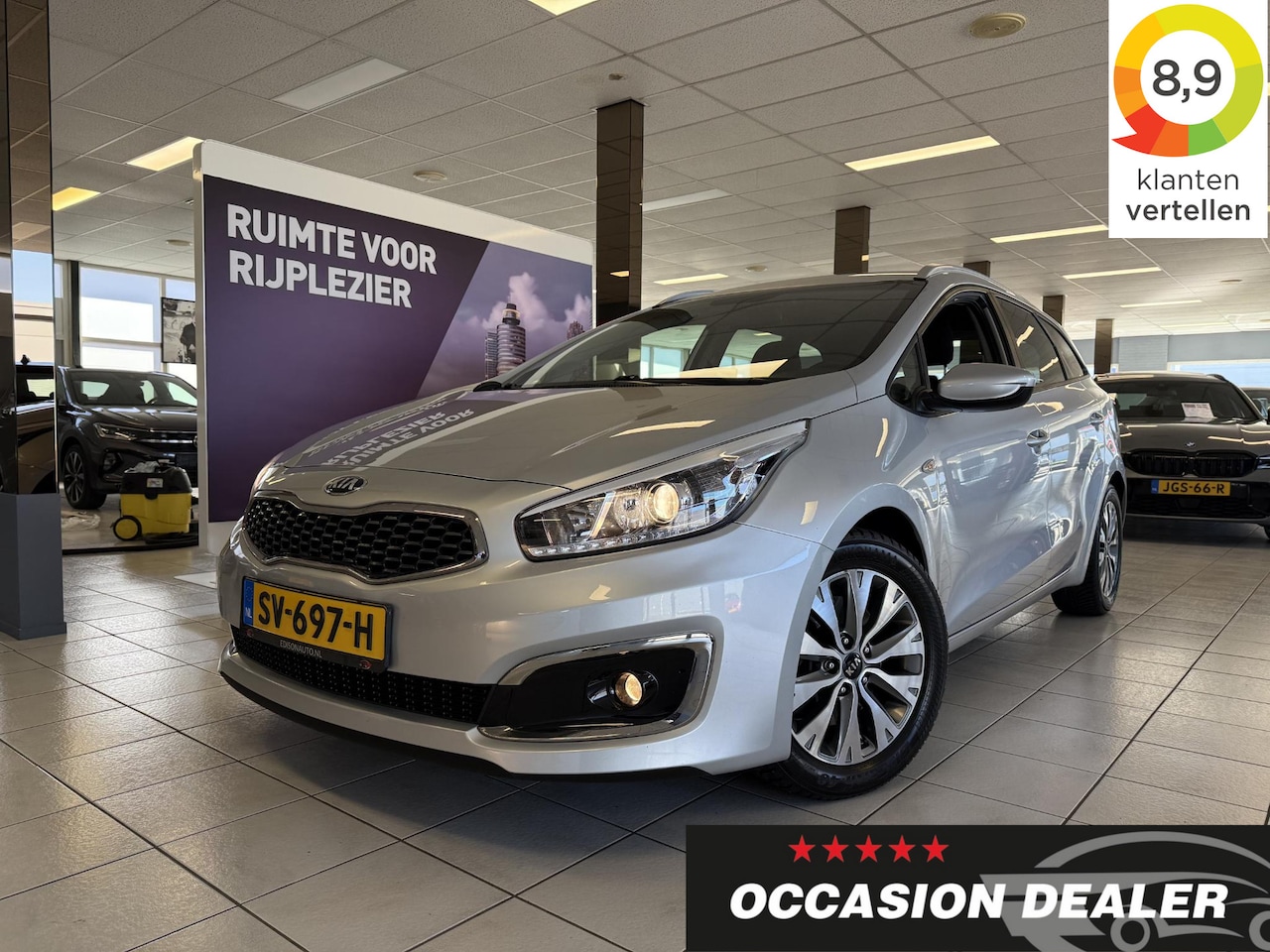 Kia Cee'd Sportswagon - 1.0 T-GDi Design Edit *CAM*APP*NAVI*CRUISE*100%OH* - AutoWereld.nl