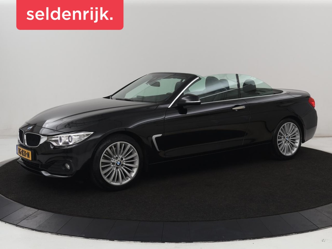 BMW 4-serie Cabrio - 428i High Executive | Leder | Stoel & stuurverwarming | Harman/Kardon | Keyless | Bi-Xenon - AutoWereld.nl