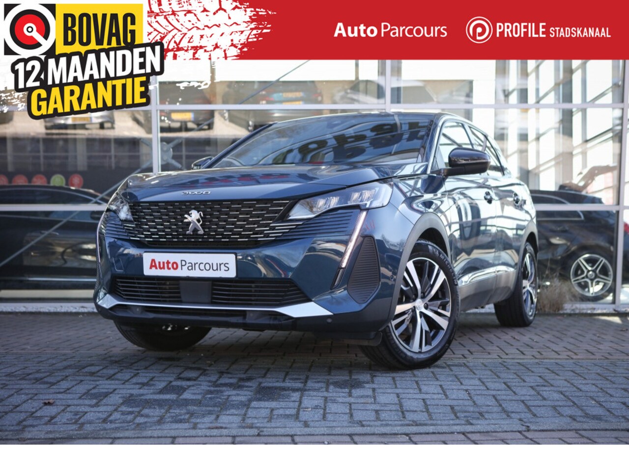 Peugeot 3008 - Hybrid | BTW | 180 PK | Adaptieve Cruise Control | Navigatie | - AutoWereld.nl