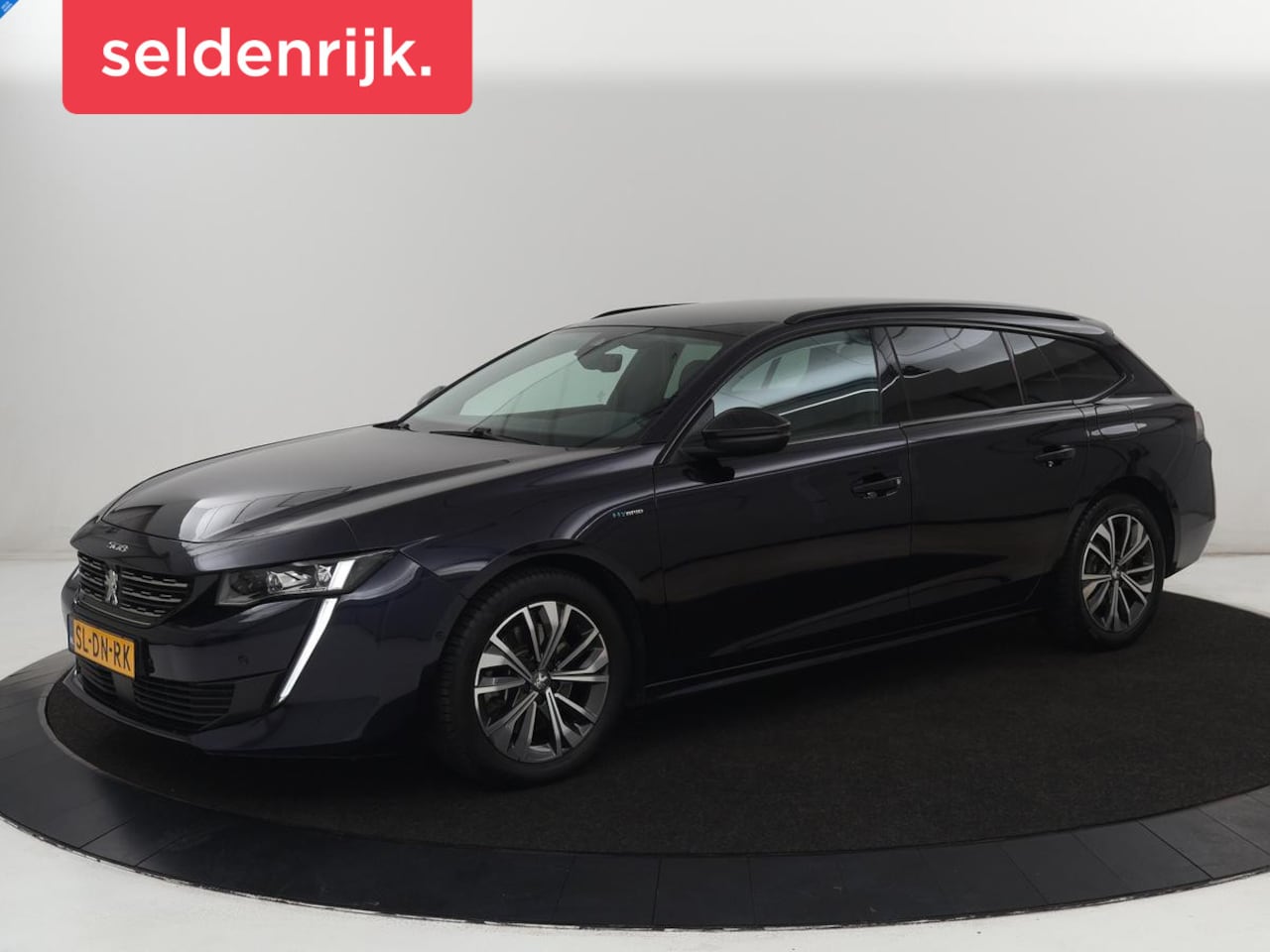 Peugeot 508 - 1.6 HYbrid 225 Allure | Adaptive cruise | Half leder | Carplay | Camera | Navigatie | Park - AutoWereld.nl