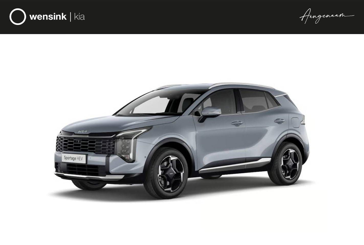 Kia Sportage - 1.6 T-GDi Hybrid DynamicLine | Stuurwielverwarming | Dodehoekassistentie | Stoelverwarming - AutoWereld.nl