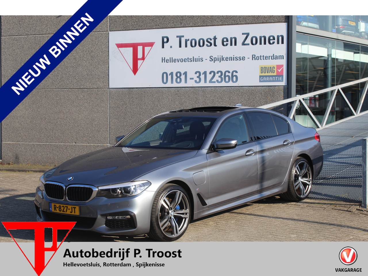 BMW 5-serie - 530e iPerformance Executive M-Sport Panoramadak/Head-Up Display/Apple carplay/Sfeerverlich - AutoWereld.nl
