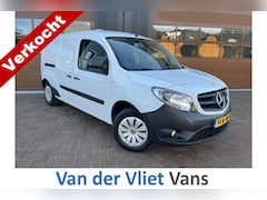 Mercedes-Benz Citan - 109 CDI 90pk E6 Extra Lang BPM Vrij Lease €240 p/m, Airco, Cruise controle, Inrichting, Sc