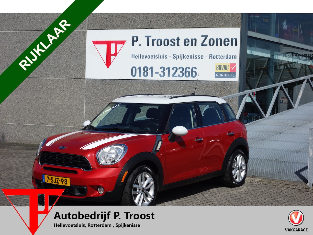 MINI Countryman - Mini 1.6 Cooper S ALL4 Chili AUTOMAAT/ CLIMA-AIRCO/ELEKTRISCH GLAZEN PANO DAK/18 INCH L.M. - AutoWereld.nl