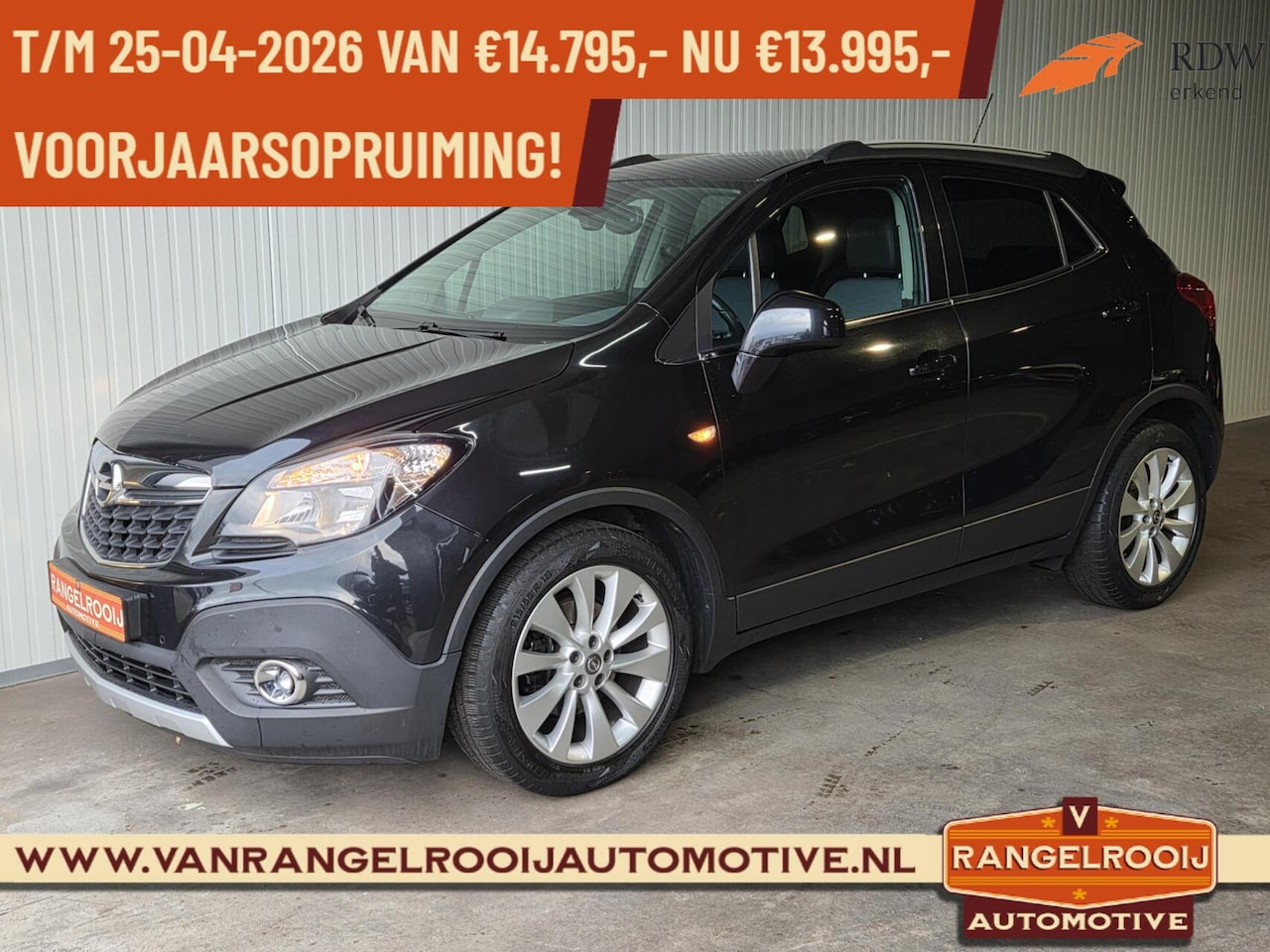 Opel Mokka - 1.4 T Innovation Automaat, open dak, 18" lmv, clima, cruise, half leer - AutoWereld.nl