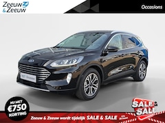 Ford Kuga - 2.5 PHEV Titanium 225pk | SOH 89% | Dealer onderhouden | Stoel- stuur en voorruitverwarmin