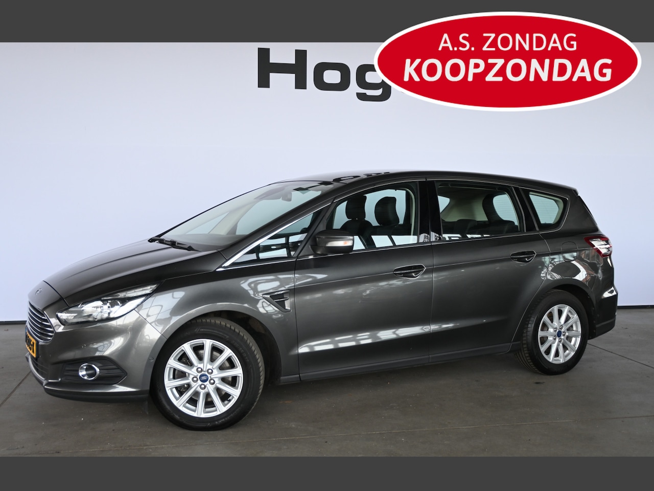 Ford S-Max - 1.5 Titanium Clima Navigatie Cruise Control Stoelverwarming Rijklaarprijs Inruil Mogelijk! - AutoWereld.nl