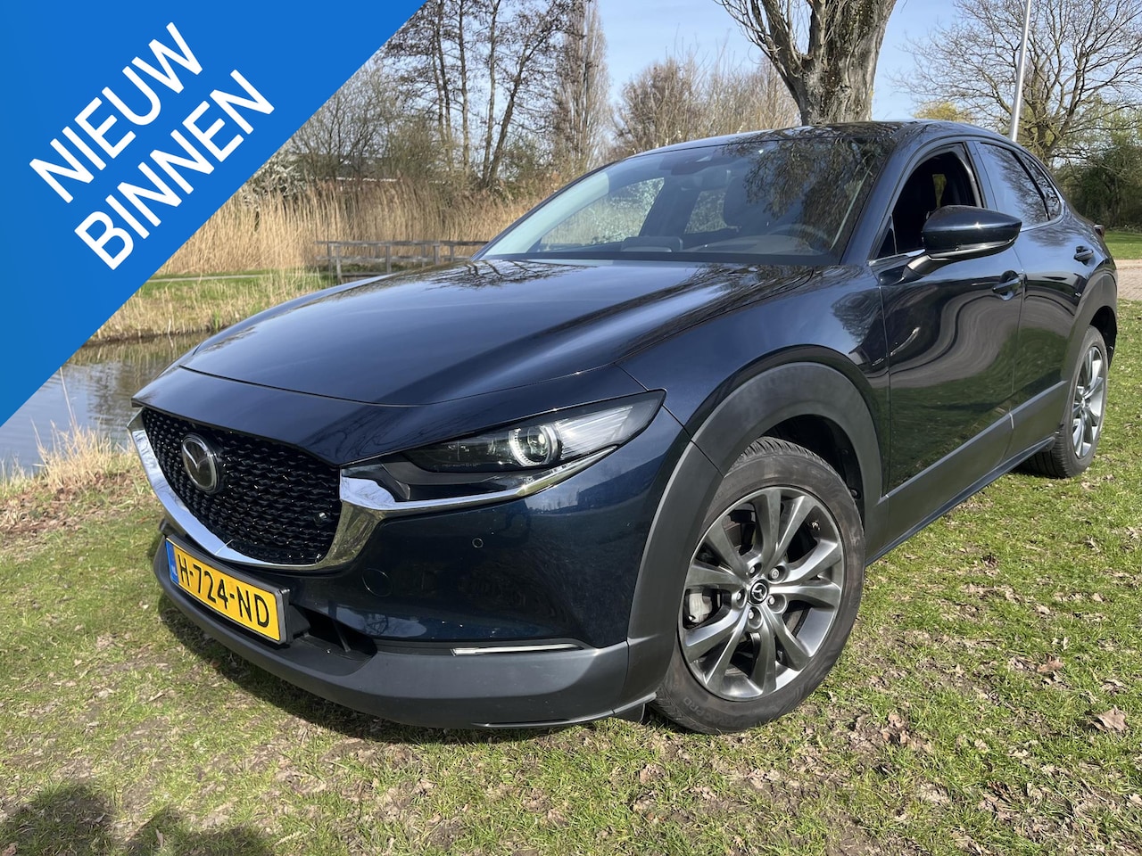 Mazda CX-30 - 2.0 e-SkyActiv-X M Hybrid Luxury HUD,leder - AutoWereld.nl