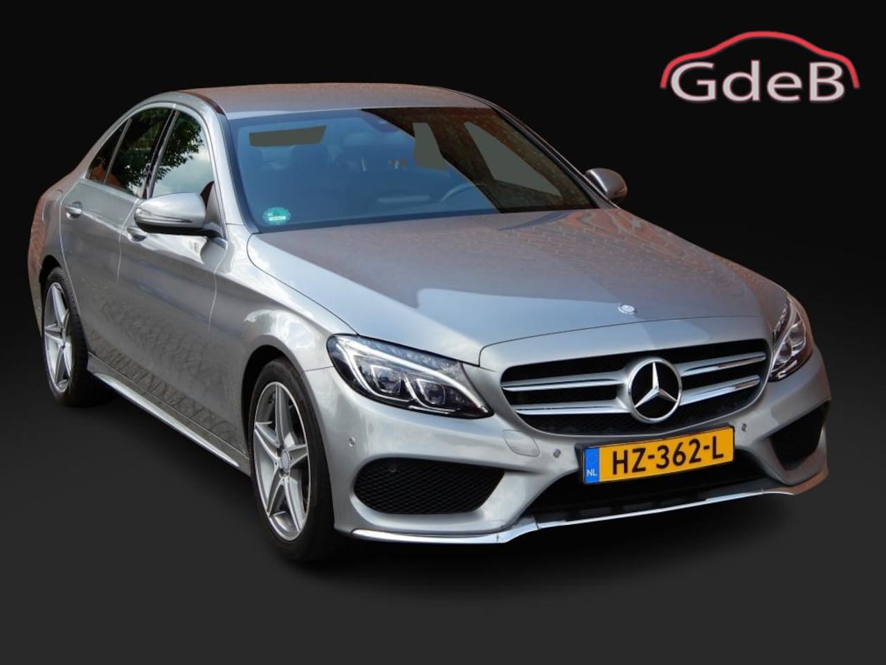 Mercedes-Benz C-klasse - 180 AMG LINE  leer  64.000km - AutoWereld.nl