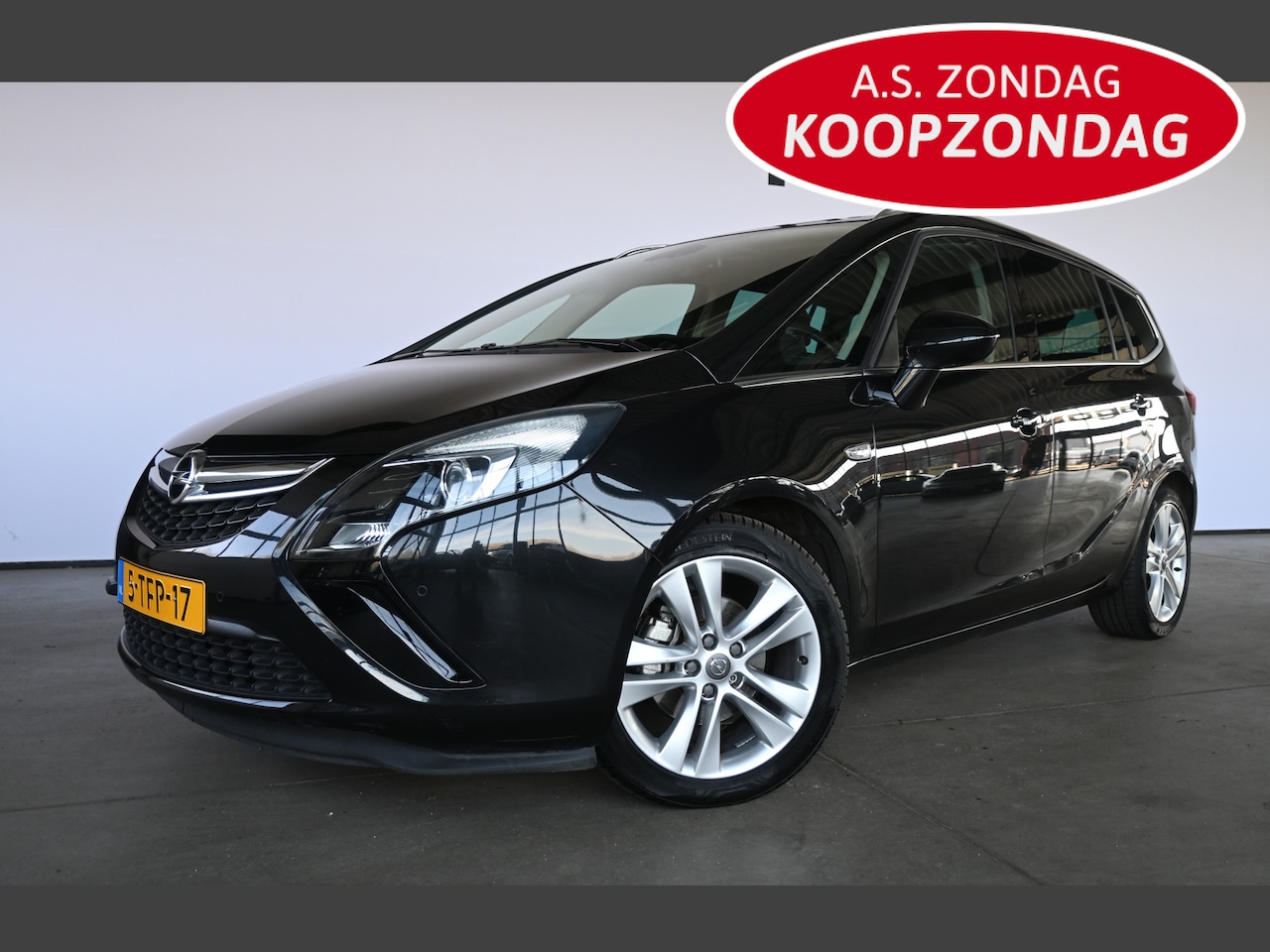 Opel Zafira Tourer - 1.4 Edition Clima Navigatie Cruise Control Goed Onderhouden! Inruil Mogelijk! - AutoWereld.nl