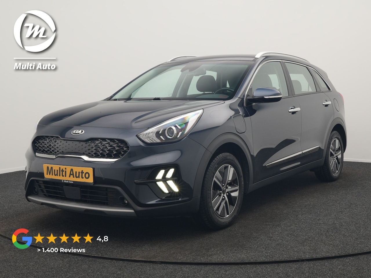 Kia Niro - 1.6 GDi DynamicLine PHEV 141pk Dealer O.H. | Adaptive Cruise | Camera | Sportstoelen & Stu - AutoWereld.nl