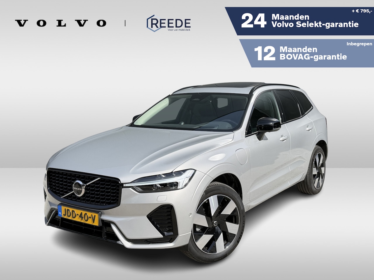 Volvo XC60 - 2.0 T8 Plug-in hybrid AWD Ultra Dark | Bowers & Wilkins Audio | Massage | Camera | Trekhaa - AutoWereld.nl