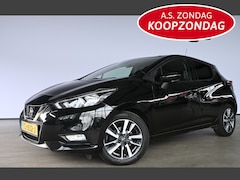 Nissan Micra - 0.9 IG-T N-Connecta Clima Navigatie LED Camera Rijklaarprijs Inruil Mogelijk