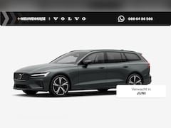 Volvo V60 - 2.0 T6 Plug-in hybrid AWD Ultra Dark | Adaptive Cruise Control | Head Up Display | 360 Cam