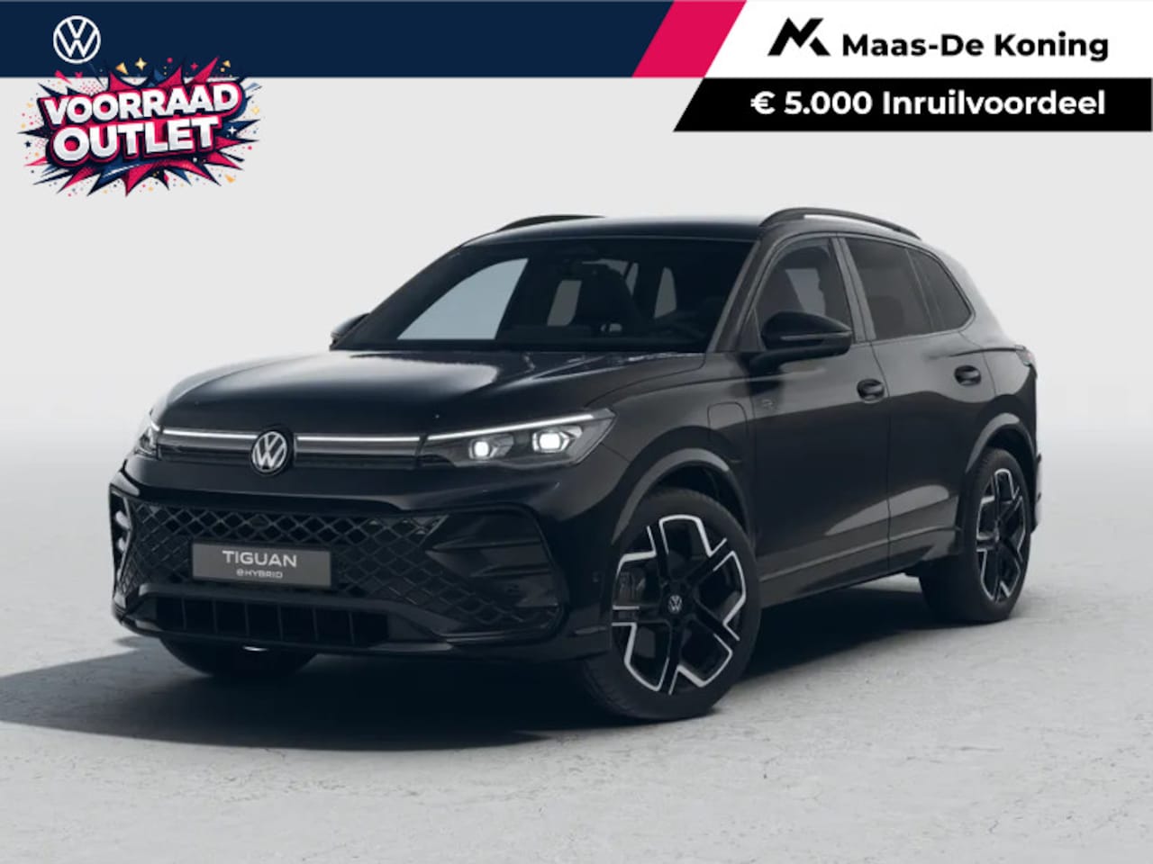 Volkswagen Tiguan - R-Line Edition 1.5 eHybrid 204 PK 6 versn. DSG · Achteruitrijcamera · Draadloze telefoonla - AutoWereld.nl