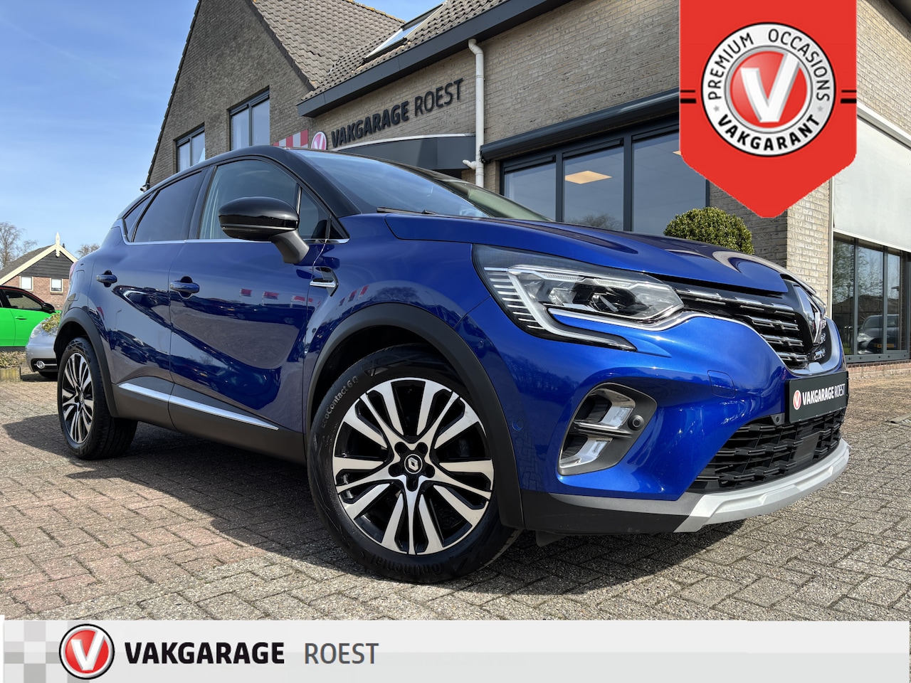 Renault Captur - 1.3 TCe 140pk Automaat Initiale Paris Leder / 360-camera / Full LED - AutoWereld.nl