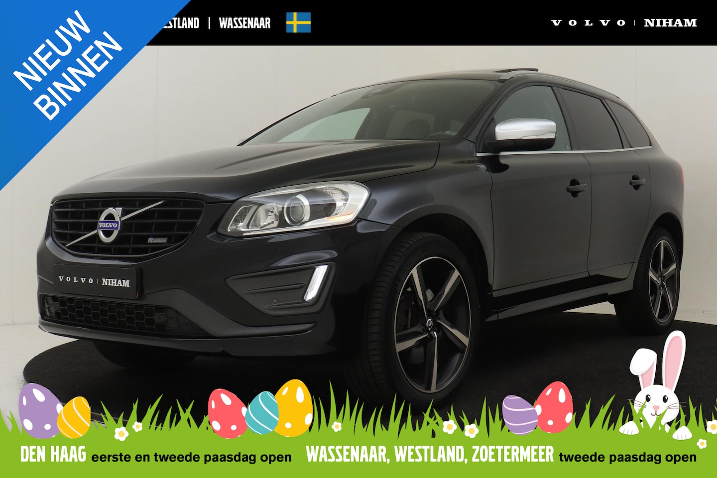 Volvo XC60 - T5 AUT. FWD R-DESIGN -PANO.DAK|HARMAN/KARDON|POWER-SEATS|STANDKACHEL|CAMERA|ADAP.XENON|VER - AutoWereld.nl