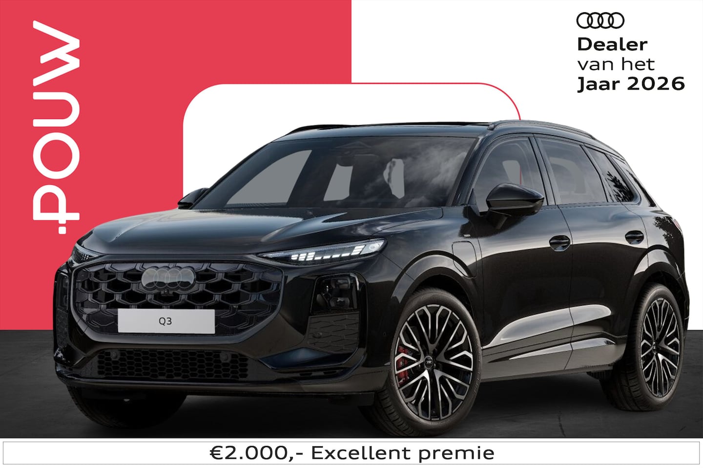 Audi Q3 - 1.5 e-hybrid 272pk S Edition | Panoramadak | 20" Velgen - AutoWereld.nl