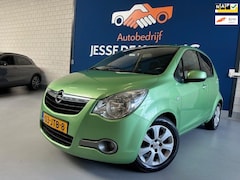 Opel Agila - 1.2 Enjoy / bj.2009 / kleur: groen / airco / NAP met 79969 km./ APK tot 03/2027 / 1e eigen