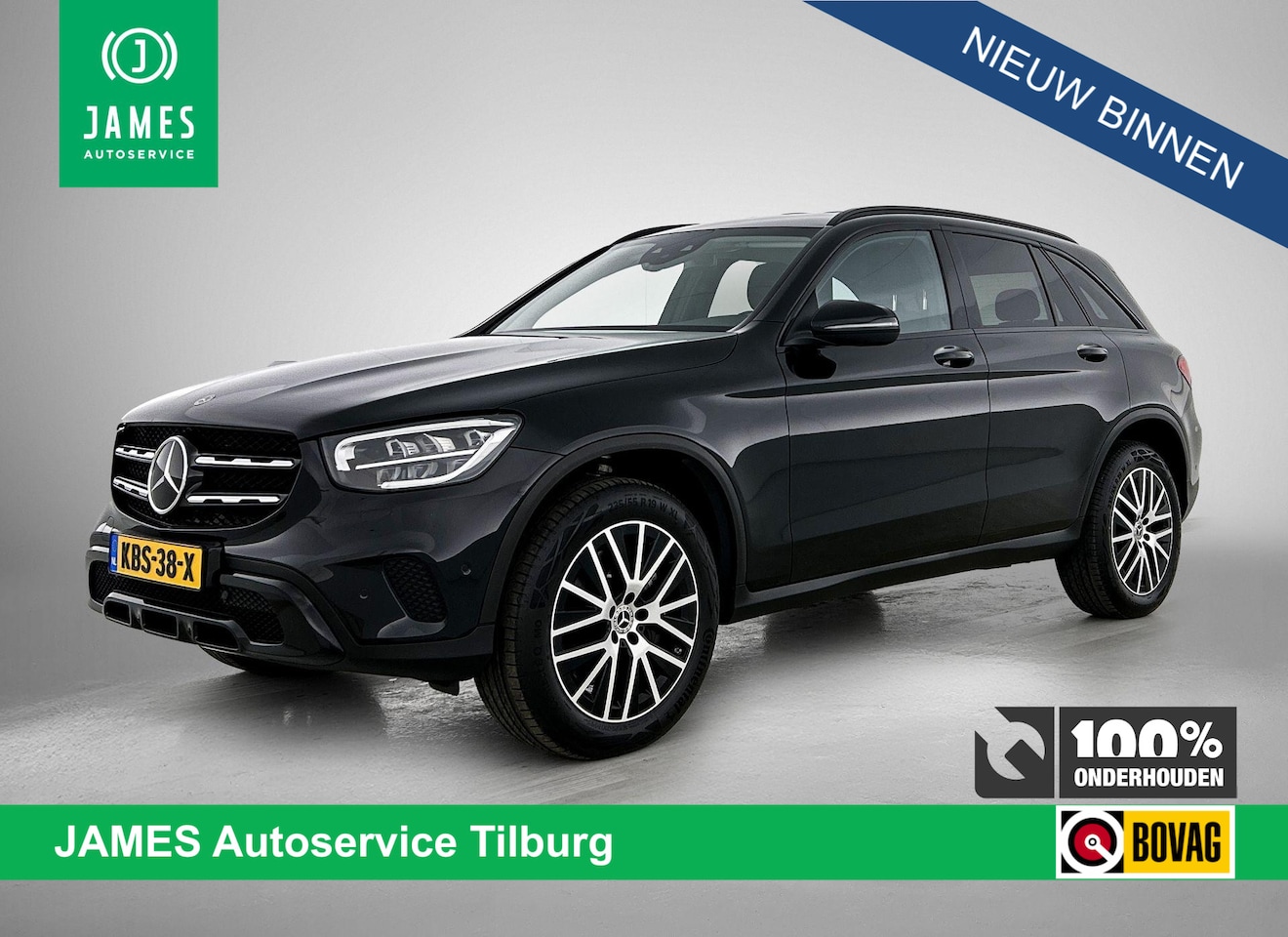 Mercedes-Benz GLC-klasse - 300e 4MATIC Business Solution Luxury CAMERA | TREKHAAK | NAVI & CARPLAY - AutoWereld.nl