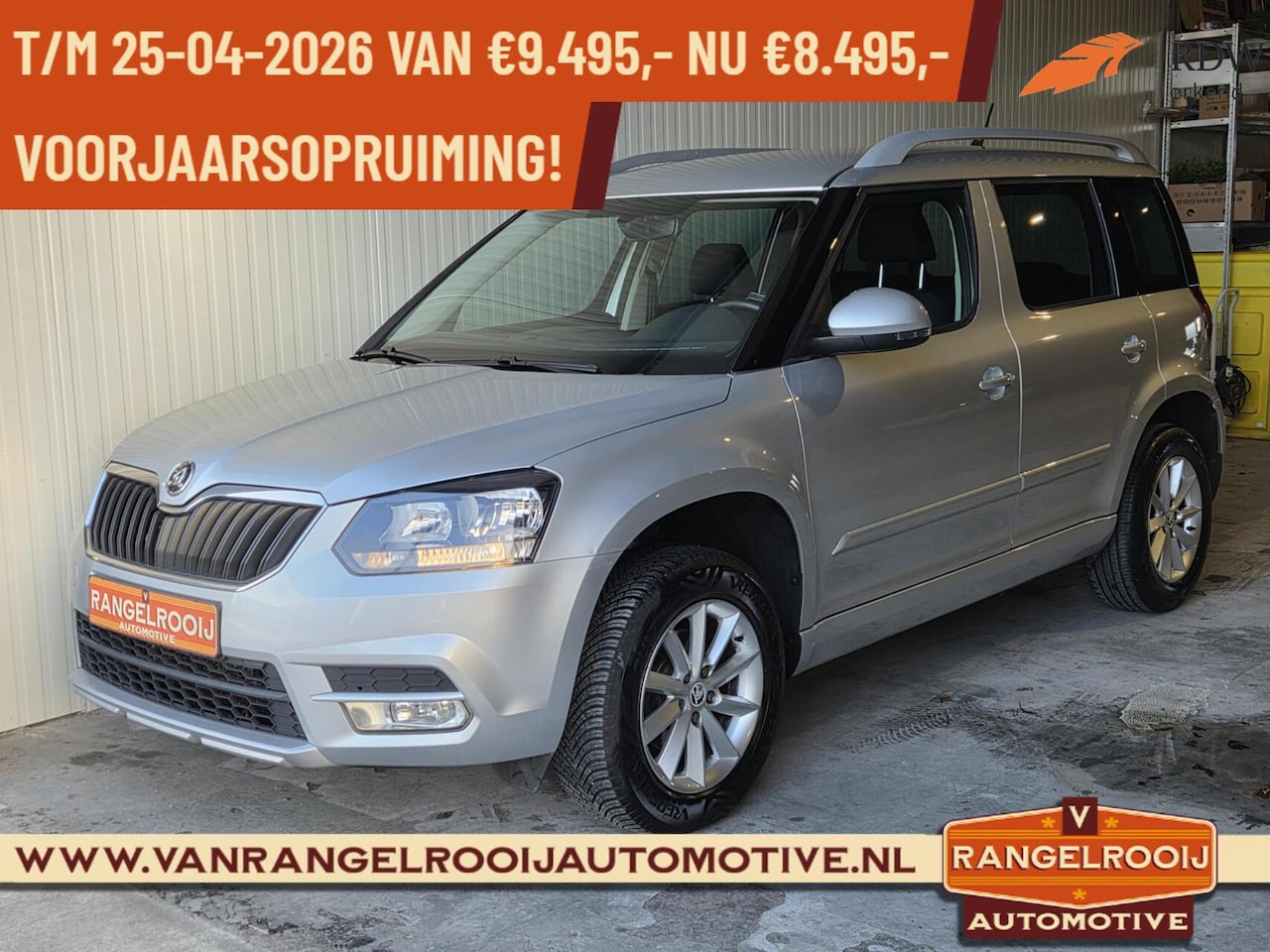 Skoda Yeti - 1.2 TSI Greentech JOY 1.2 TSI Greentech JOY, trekh., stoelverw., clima, cruise - AutoWereld.nl