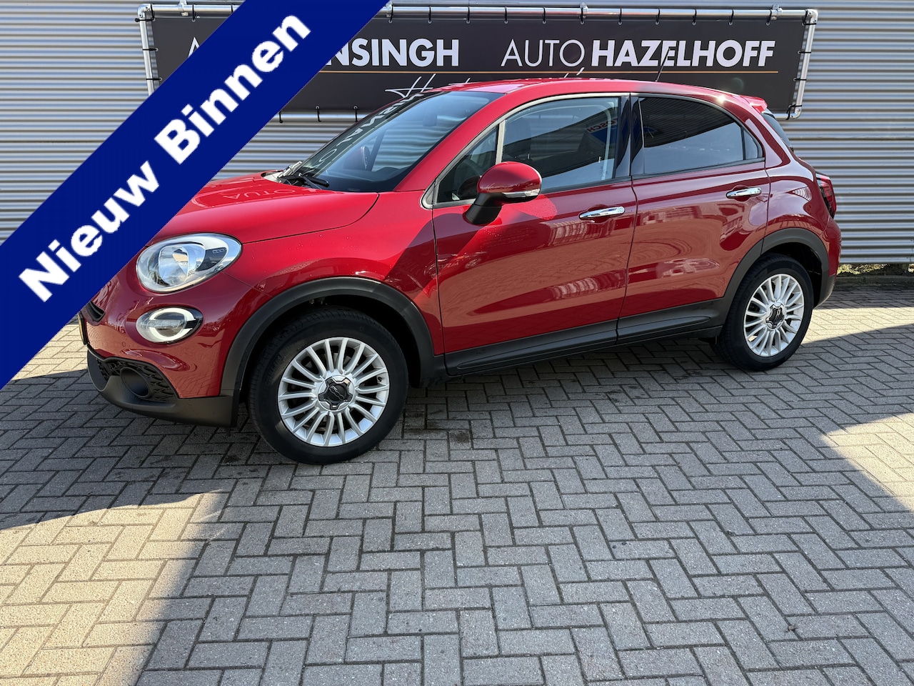 Fiat 500 X - 1.3 FireFly Turbo 150 Connect Automaat!! | PDC V+A | Camera | Bluetooth | Airco | Cruise C - AutoWereld.nl