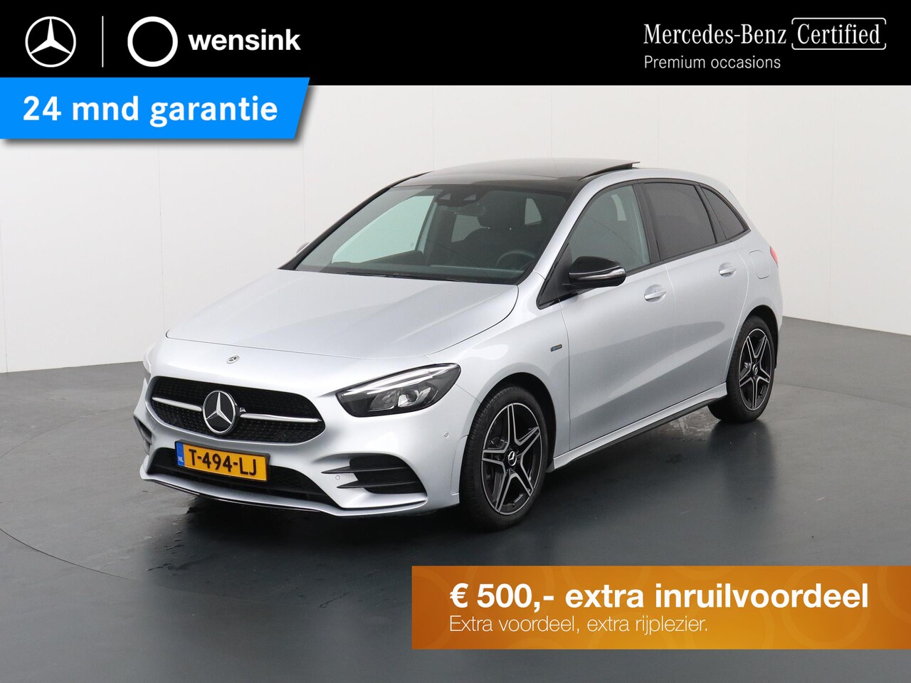 Mercedes-Benz B-klasse - 250 e AMG NIGHT Limited Edition Panoramadak | Sfeerverlichting | Stoelverwarming | Apple-/ - AutoWereld.nl