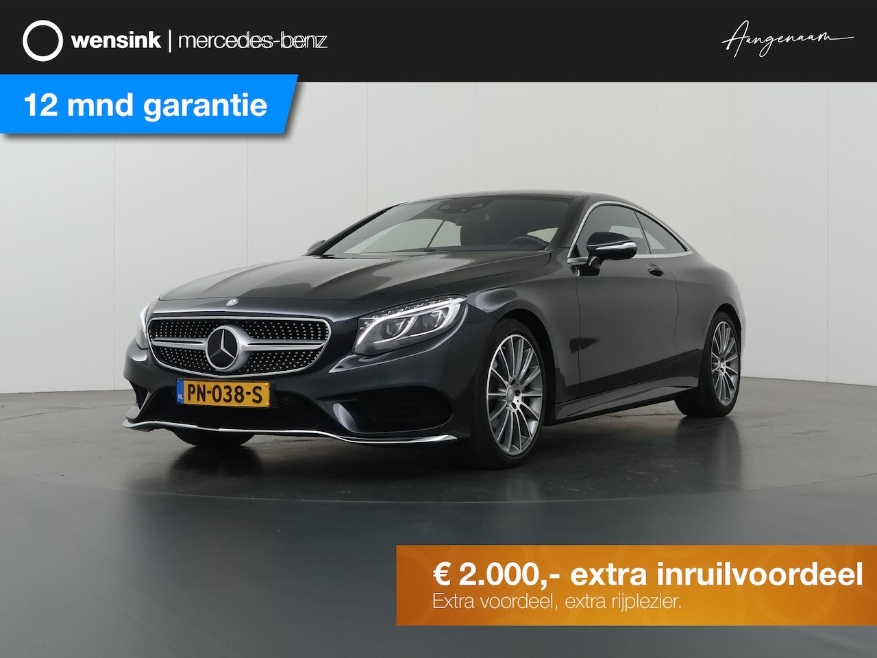 Mercedes-Benz S-klasse Coupé - 400 4Matic | AMG | Panoramaschuifdak met MAGIC SKY CONTROL | Nappa leder | 20" lichtmetale - AutoWereld.nl