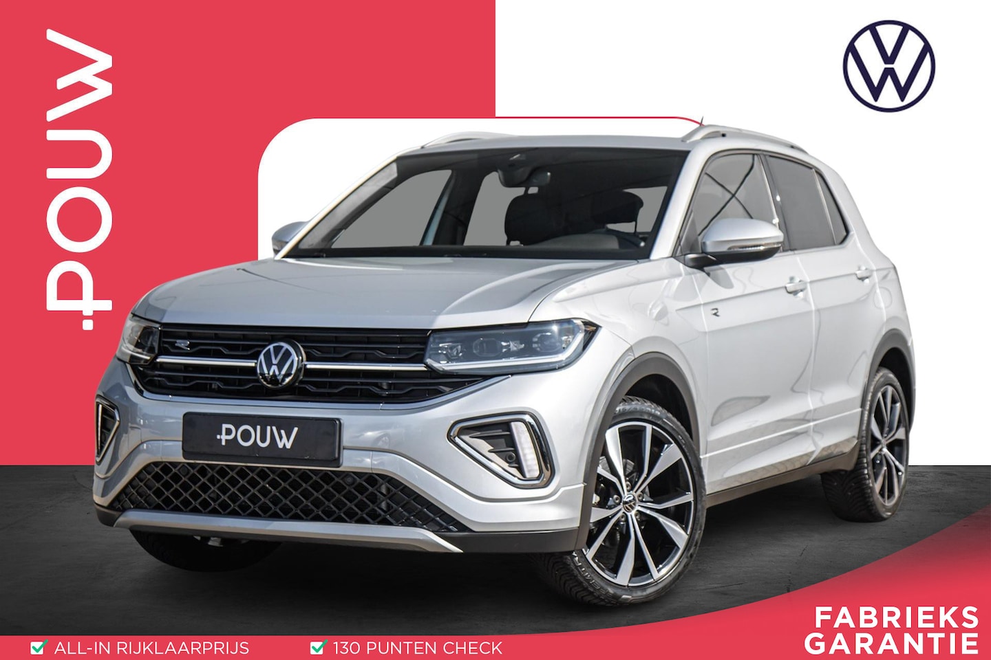 Volkswagen T-Cross - 1.5 TSI 150pk DSG R-Line | Trekhaak | Voorstoelen Verwarmd | 18" Velgen - AutoWereld.nl