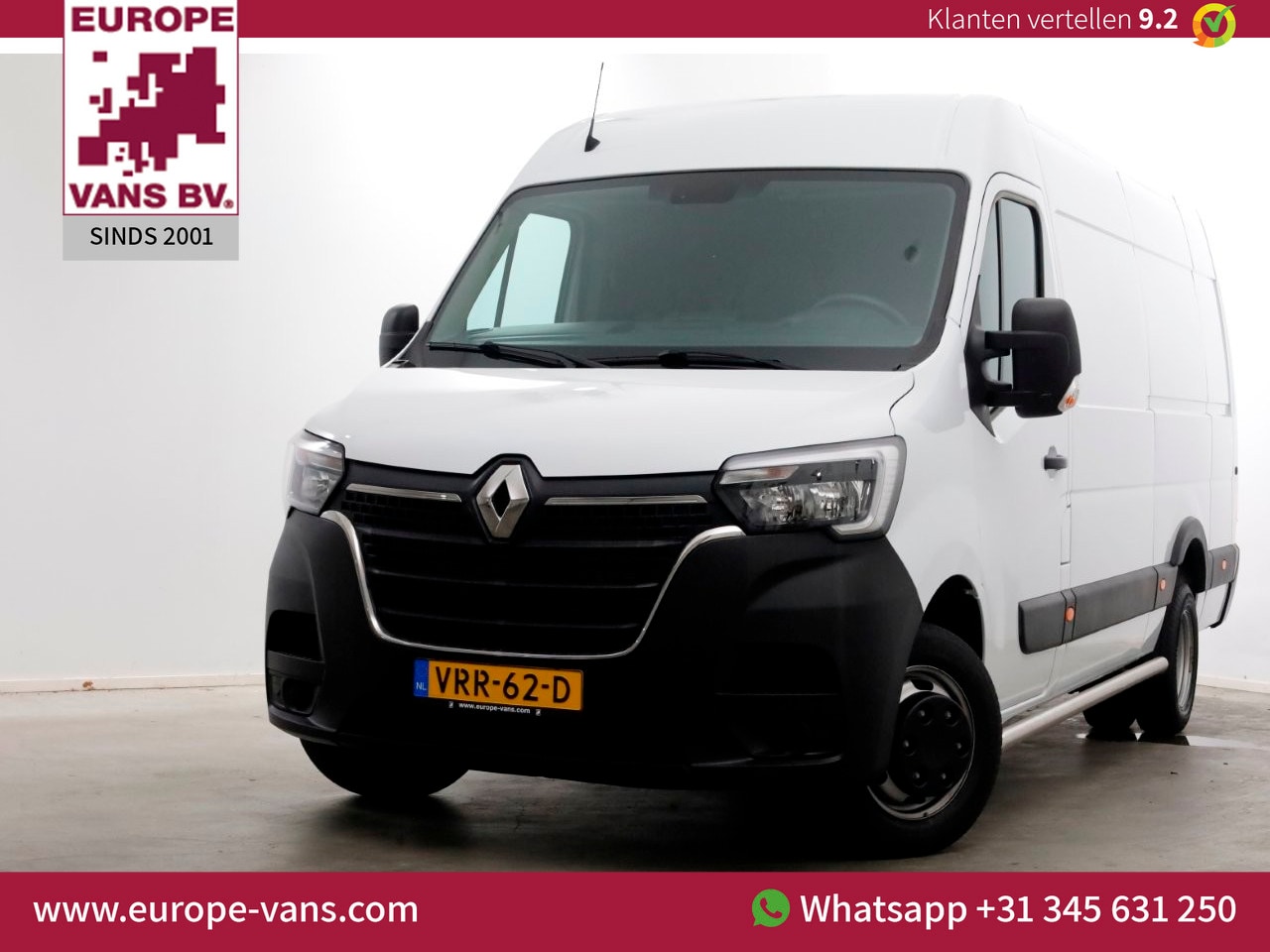 Renault Master - T35 2.3 dCi 130pk L3H2 Dubbel lucht Airco/Camera/Trekhaak 3500kg 09-2022 - AutoWereld.nl