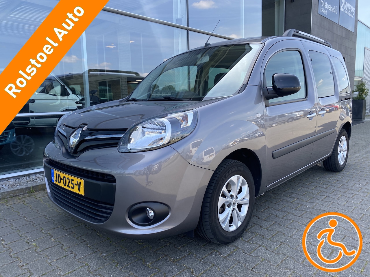 Renault Kangoo Family - 3+1 Rolstoelauto 1.2 TCe Limited Start&Stop (Nette en goed onderhouden 3+1 Rolstoelauto me - AutoWereld.nl