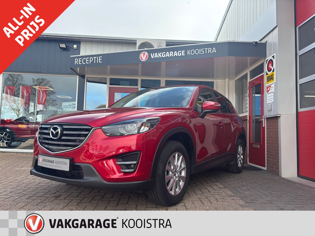 Mazda CX-5 - 2.0 Exclusive-Line160 GT-AWD|Navi|Cruise|Trekhaak - AutoWereld.nl