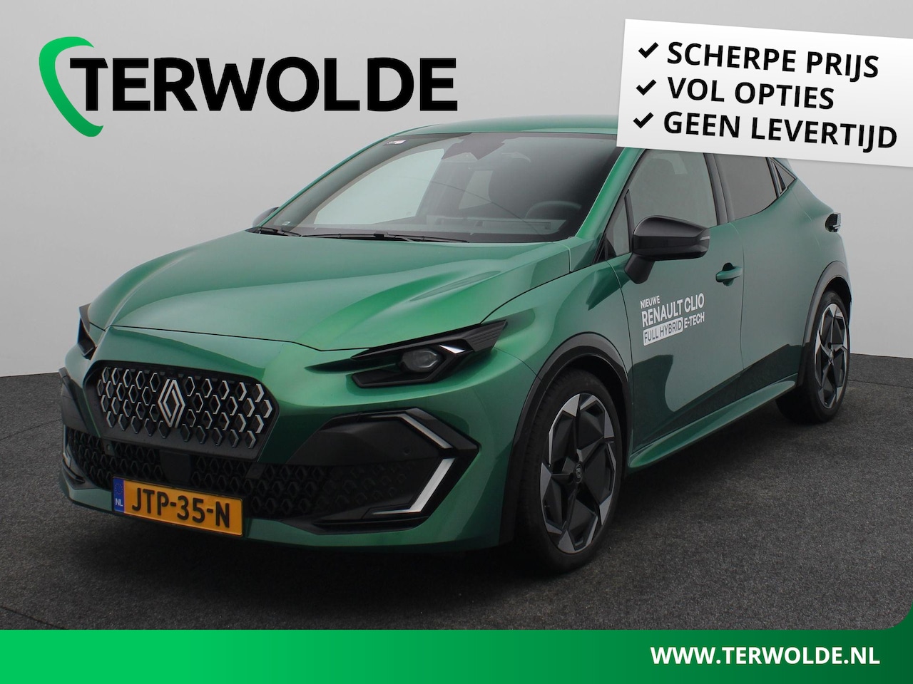Renault Clio - techno full hybrid E-Tech 160 pk | Adapt. Cruise | Stoel- & Stuurverw. | 360 Camera | - AutoWereld.nl