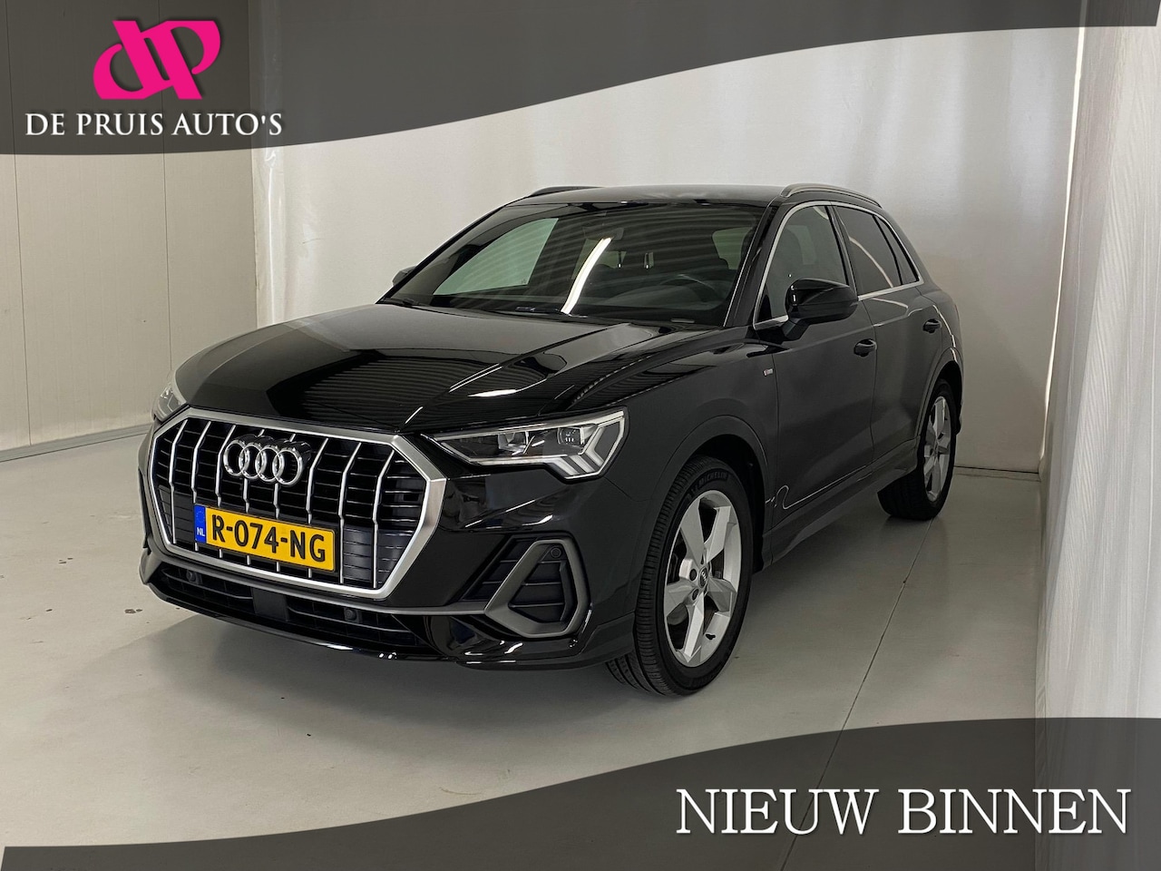 Audi Q3 - 35 TFSI edition one 2x S line Camera Applecarplay/Android 19inch Leer El stoelen Keylesspa - AutoWereld.nl