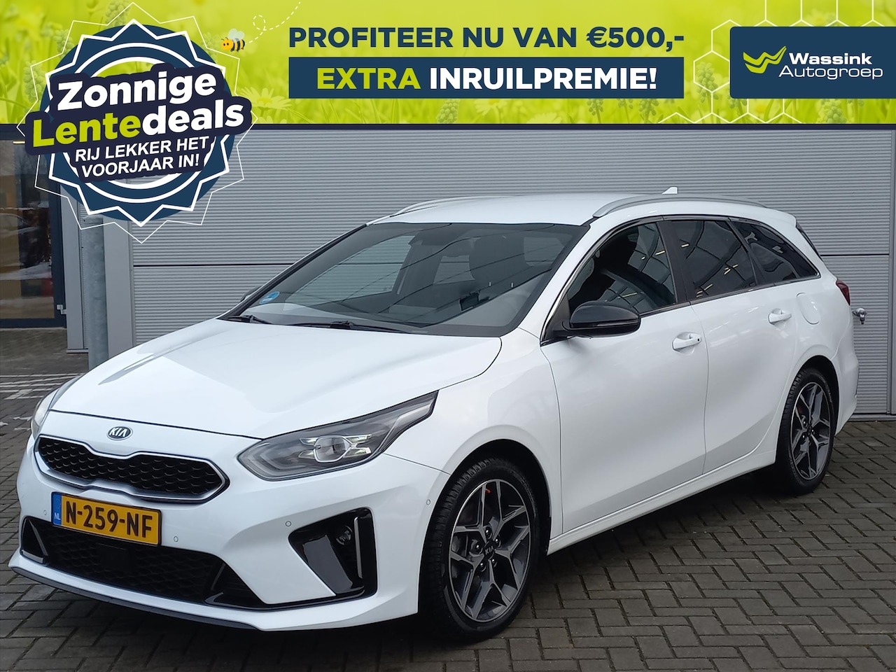 Kia Cee'd Sportswagon - Ceed Sw 1.0T 120pk GT-Line Business | LENTEDEALS | Climate control | Navigatie | 17" Lm ve - AutoWereld.nl