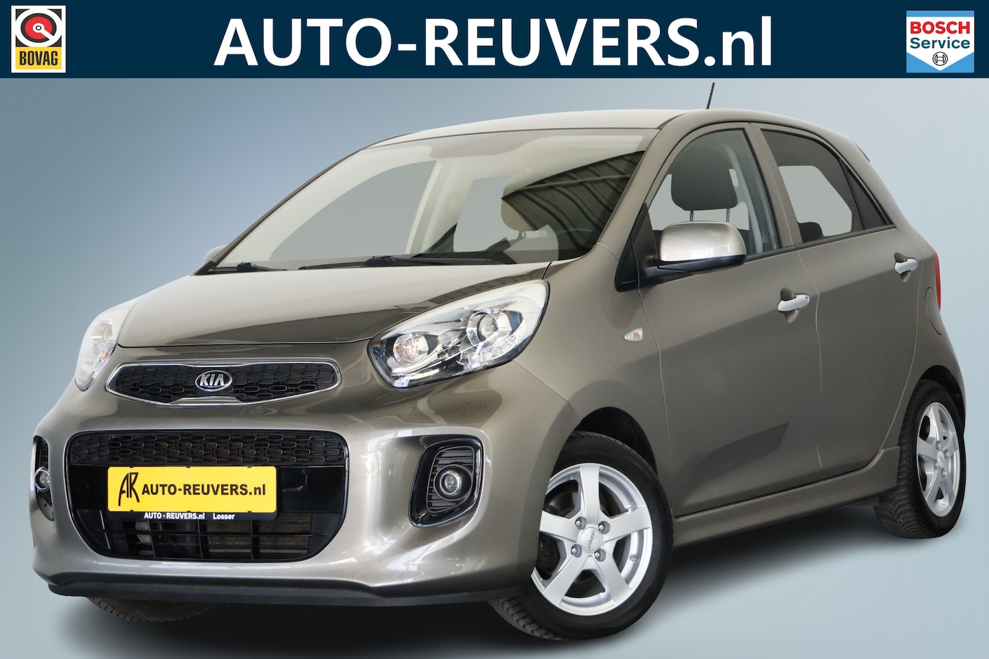 Kia Picanto - 1.2 CVVT DynamicLine / Aut / Bluetooth / Airco / LMV - AutoWereld.nl