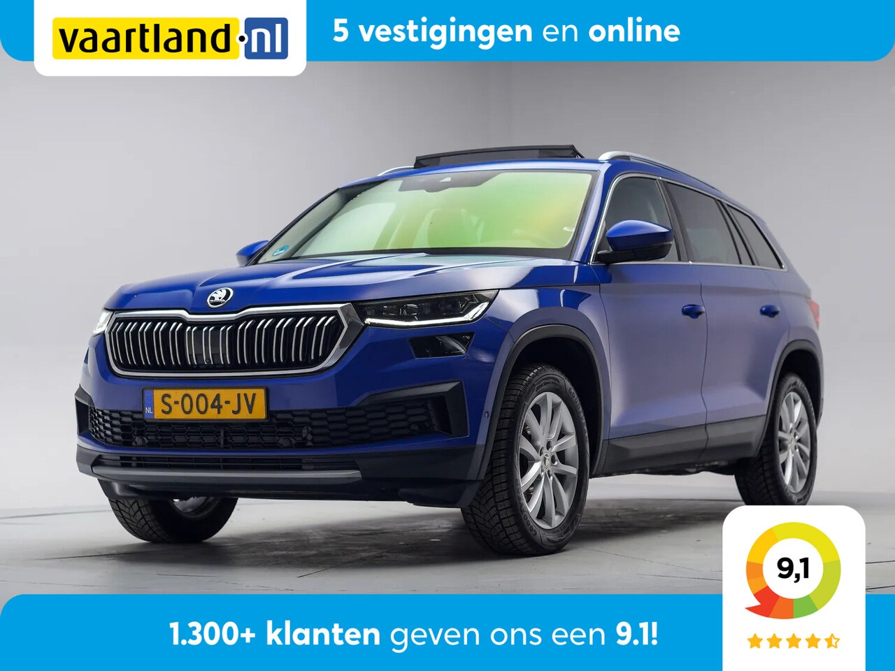 Skoda Kodiaq - 1.5 TSI Business Aut. 7 pers. [ Panorama Trekhaak LED Stoelverwarming Trekhaak ] - AutoWereld.nl