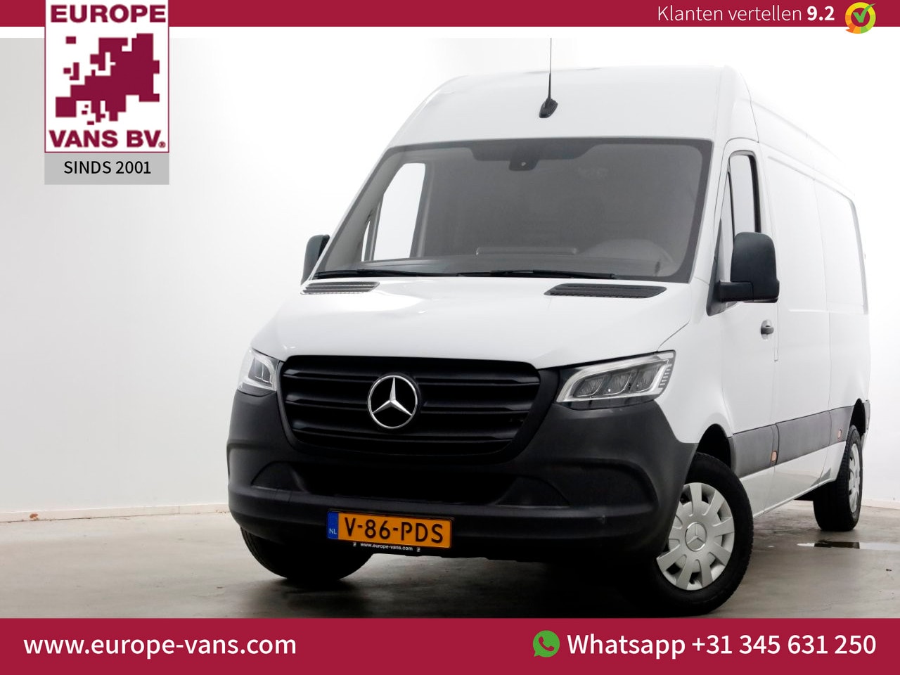 Mercedes-Benz Sprinter - 315 CDI 150pk L2H2 LED/Navi/Camera 03-2022 - AutoWereld.nl