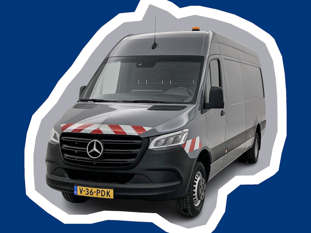 Mercedes-Benz Sprinter - 519 3.0 CDI L3H2 V6 Led koplampen 360 camera systeem Trekhaak Navigatie Dubbel lucht - AutoWereld.nl