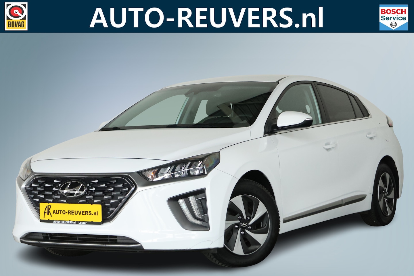 Hyundai IONIQ - 1.6 GDi Premium Sky / LED / Navi / CarPlay / Cam / DAB - AutoWereld.nl