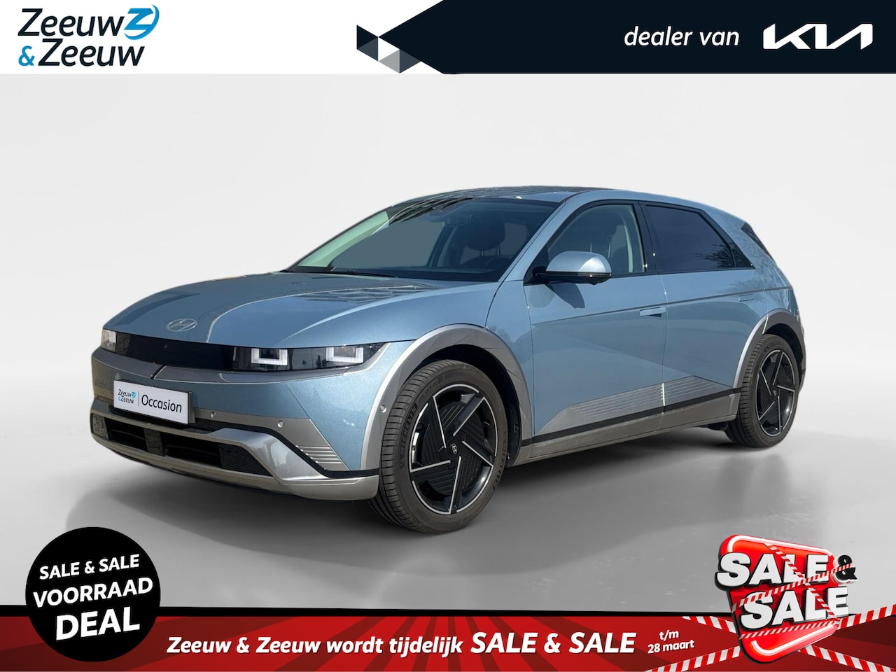 Hyundai IONIQ 5 - Lounge 84 kWh Dealer onderhouden | Full options | Stoel verwarming + verkoeling | 360 Came - AutoWereld.nl